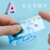 Four-piece flexible ruler set for primary school students, 15/20cm with wavy lines. Cute multi-functional ruler Application Scenario